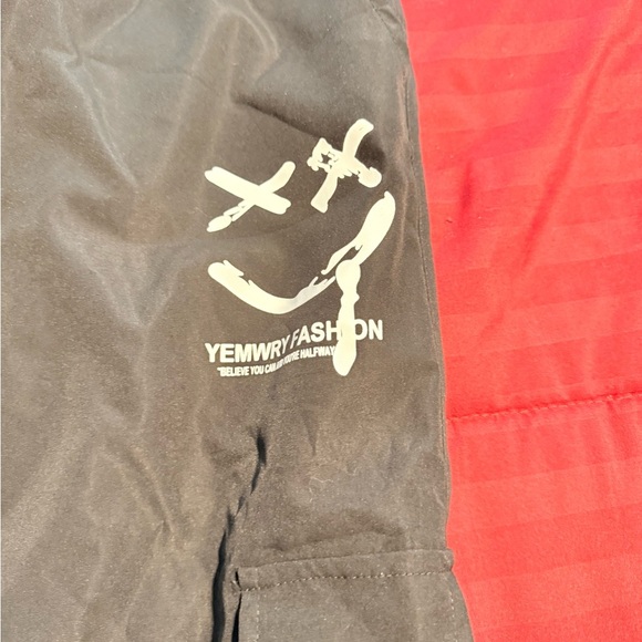 Men's Casual Print Side Pocket Cargo Pants - Picture 5 of 6